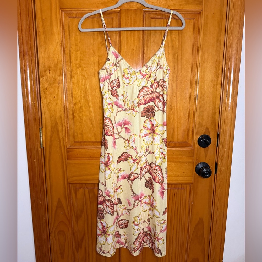 Zimmermann Floral-Print Crepon Midi Dress With Ruffled Trims Size AU 1 / US 6 - Picture 7 of 15